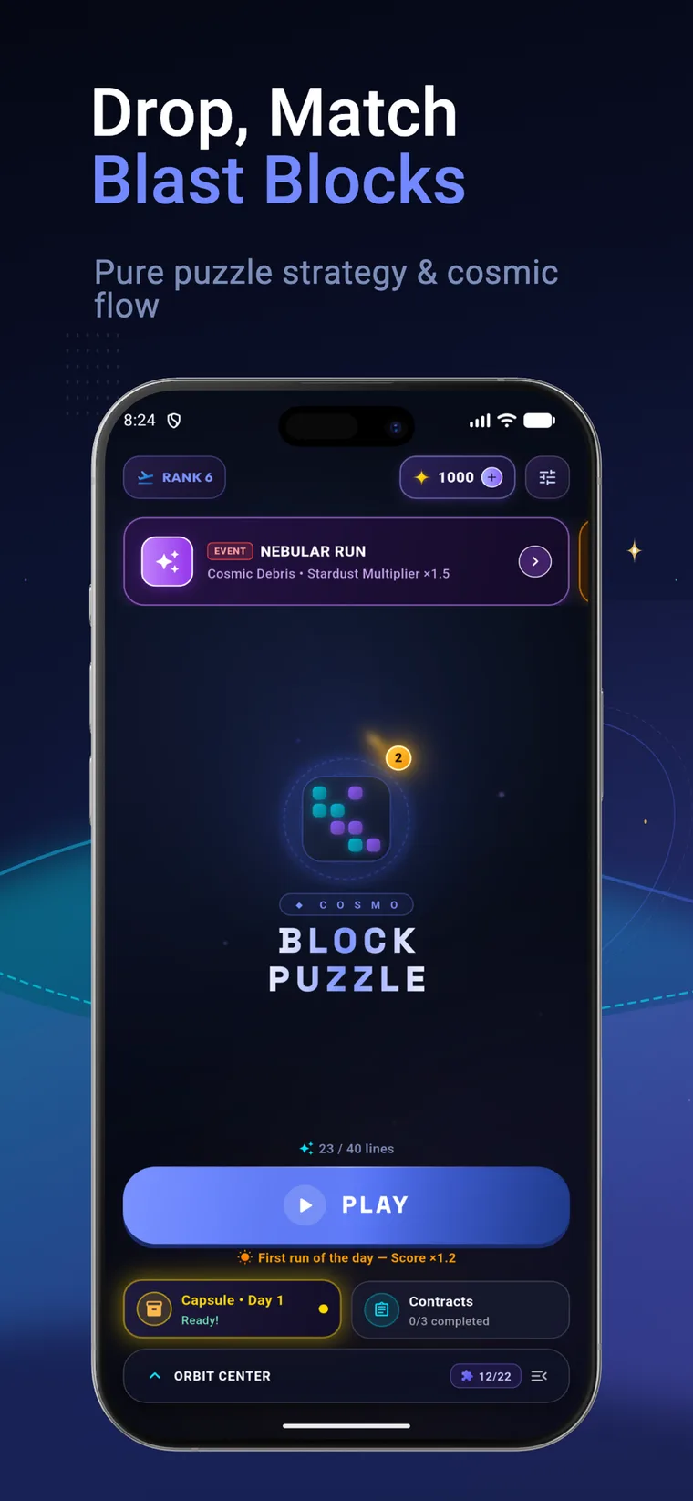 Cosmo Block Puzzle: Pentomino product preview
